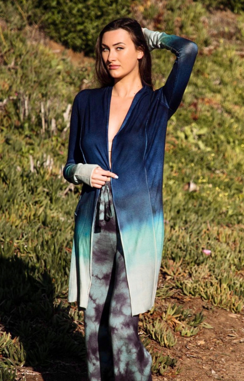 Long Open Front Cardi Yadavi