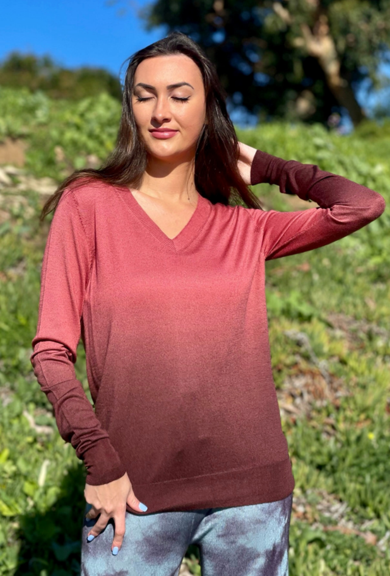 V-Neck Pullover Amara