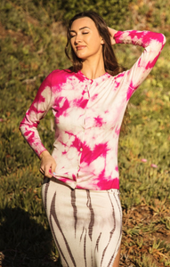 Fitted Long-Sleeve Cardigan Kumari