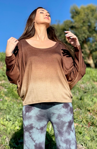 Dolman Sleeved Pullover Pingala